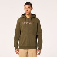 Oakley Teddy Full Zip Yeşil Kapüşonlu Erkek Sweatshirt