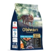 Obivan 3x1 kg Low Grain Ocean Kısırlaştırılmış Kedi Maması