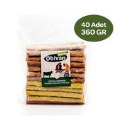 Obivan Renkli 12 cm 40 Adet Munchy Çubuk