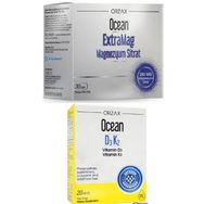 Ocean Extramag 30 Efervesan Saşe + Ocean D3 K2 20 ml Damla