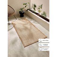 Ocean Home Textile 80x150 cm Leke Tutmaz İç Dış Mekan Bej Renk Balıksırtı Halı Kilim