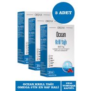 Ocean Krill Oil 500 mg 3x30 Kapsül Balık Yağı