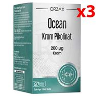 Ocean Krom Pikolinat 200 mcg 3x90 Kapsül