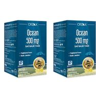Ocean Omega 3 500 mg 2x60 Kapsül Balık Yağı