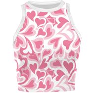 Ocean Plus B0CJMK2RN7 Bayan Pembe kalpler Tişört
