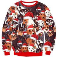 Ocean Plus B0CPJ67C94 Erkek Noel köpekleri tişört