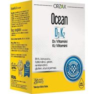 Ocean Vitamin D3 K2 20 ml Damla