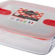 Ocuisine Beyaz Dikdörtgen Cam 28x20 cm Saklama Kabı