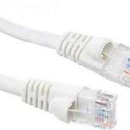 ODS 0.2 m CAT6 Utp LSZH Saf Bakır Beyaz Patch Kablo
