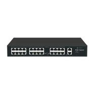 ODS 08ODS-24P2U1S-300 24 Port +2 Uplink 300 W Full PoE 10-100 1X SFP Yönetilemez Switch
