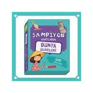 ODTÜ Geliştirme Vakfı Yayıncılık Şampiyon Kartlarım Dünya Ülkeleri