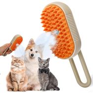 Oeoekhdj Gri Uzun Kısa Kürklü Köpekler ve Kediler İçin Masaj Aleti