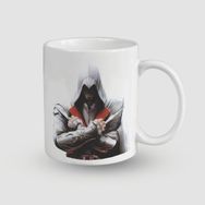Offo Assasins Creed Unity Arno Dorian Tasarımlı Beyaz 300 ml Bardak Kupa