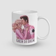 Offo Barbie Evreninden Karım da Karım Esprili Beyaz 300 ml Bardak Kupa