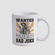 Offo Dad Joke Temalı Beyaz 300 ml Bardak Kupa