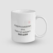 Offo Kağıdına Bakabilirsin Ama Esprili Öğretmen Sözleri Serisi Beyaz 300 ml Bardak Kupa