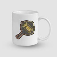 Offo Pubg Tava Tasarımlı Beyaz 300 ml Bardak Kupa