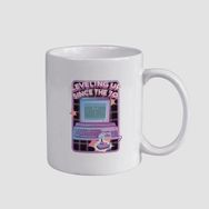 Offo Retro Computer Beyaz 300 ml Bardak Kupa