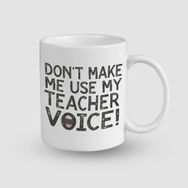 Offo Teacher Voice Esprili Beyaz 300 ml Bardak Kupa