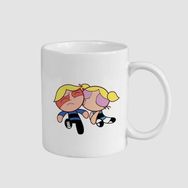 Offo The Powerpuff Girls Love Tasarımlı Beyaz 300 ml Bardak Kupa
