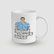 Offo Tommy Vercetti Gta Tasarımlı Beyaz 300 ml Bardak Kupa