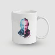 Offo Walter White ve Jesse Pinkman Tasarımlı Beyaz 300 ml Bardak Kupa