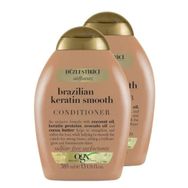 OGX 2x385 ml Brazilian Keratin Smooth Saç Kremi