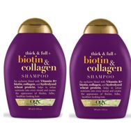 OGX 2x385 ml Dolgunlaştırıcı Biotin Ve Kolajen Şampuan