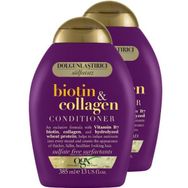 OGX Biotin Collagen 2x385 ml Dolgunlaştırıcı Saç Bakım Kremi