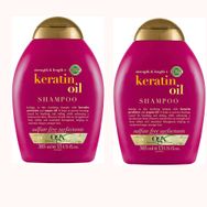 OGX Kırılma Karşıtı Keratin Oil 2x385 ml Şampuan