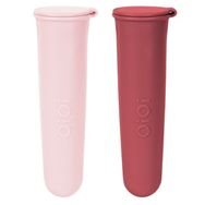 Oioi Pembe-Bordo 2'li Buz Buz Silikon Dondurma Kalıbı