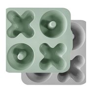 Oioi River Green/Powder Grey Xoxo 2'li Muffin Kalıp