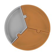OiOi Woody Brown Powder Grey Silikon Puzzle Tabak