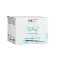 OKAY 2x500 ml Keratin Smooth Onarıcı Saç Maskesi