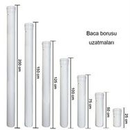 Okçu Kardeşler 150 cm Yoğuşmalı Kombi Baca Uzatma Borusu