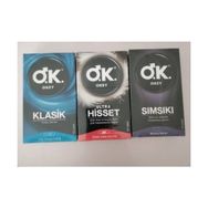 Okey 10'lu Klasik+10'lu Ultra Hisset+10'lu Sımsıkı Prezervatif
