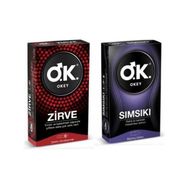 Okey 10'lu Sımsıkı+10'lu Zirve Prezervatif