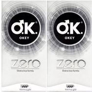 Okey 2x20 Adet Zero Ekstra İnce Formlu Prezervatif