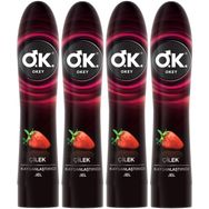 Okey 4x100 ml Çilekli Kayganlaştırıcı Jel