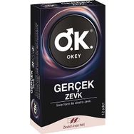 Okey Gerçek Zevk 12'li Prezervatif