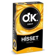 Okey Hisset 10lu İnce Formlu Prezervatif