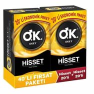 Okey Hisset 2x20'li Prezervatif