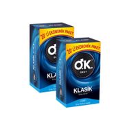 Okey Klasik 20'li x 2 Paket Prezervatif