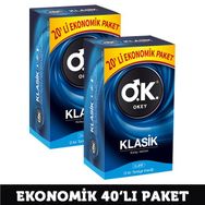 Okey Klasik 40'lı Prezervatif