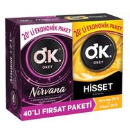 Okey Nirvana 20'li Hisset 20'li Prezervatif