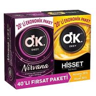 Okey Nirvana 20'li Hisset 20'li Prezervatif