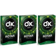 Okey Rötar 10'lu 3 Kutu Prezervatif