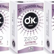 Okey Zero Extreme 60 Adet Prezervatif