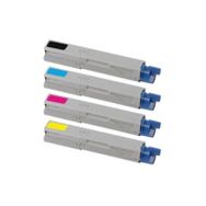Oki C3300 C3400 C3450 C3600 Mavi Muadil Toner