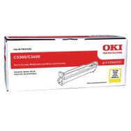 Oki C3300/C3400/C3450/C3600 43460205 Sarı Orijinal Drum Ünitesi